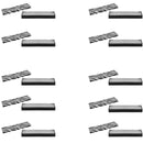 100 Pc 8" x 2" x 1" Gift Boxes Jewelry Zebra Animal Print Cotton Filled