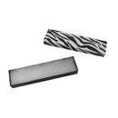 100 Pc 8" x 2" x 1" Gift Boxes Jewelry Zebra Animal Print Cotton Filled