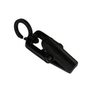 100 PCS BLACK Plastic Swivel LAUNDRY HOOK-CLIPS Clothes Pin Display Store Fixture