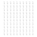 100 PCS White Plastic LAUNDRY HOOK-CLIPS Clothes Pin Display Store Fixture