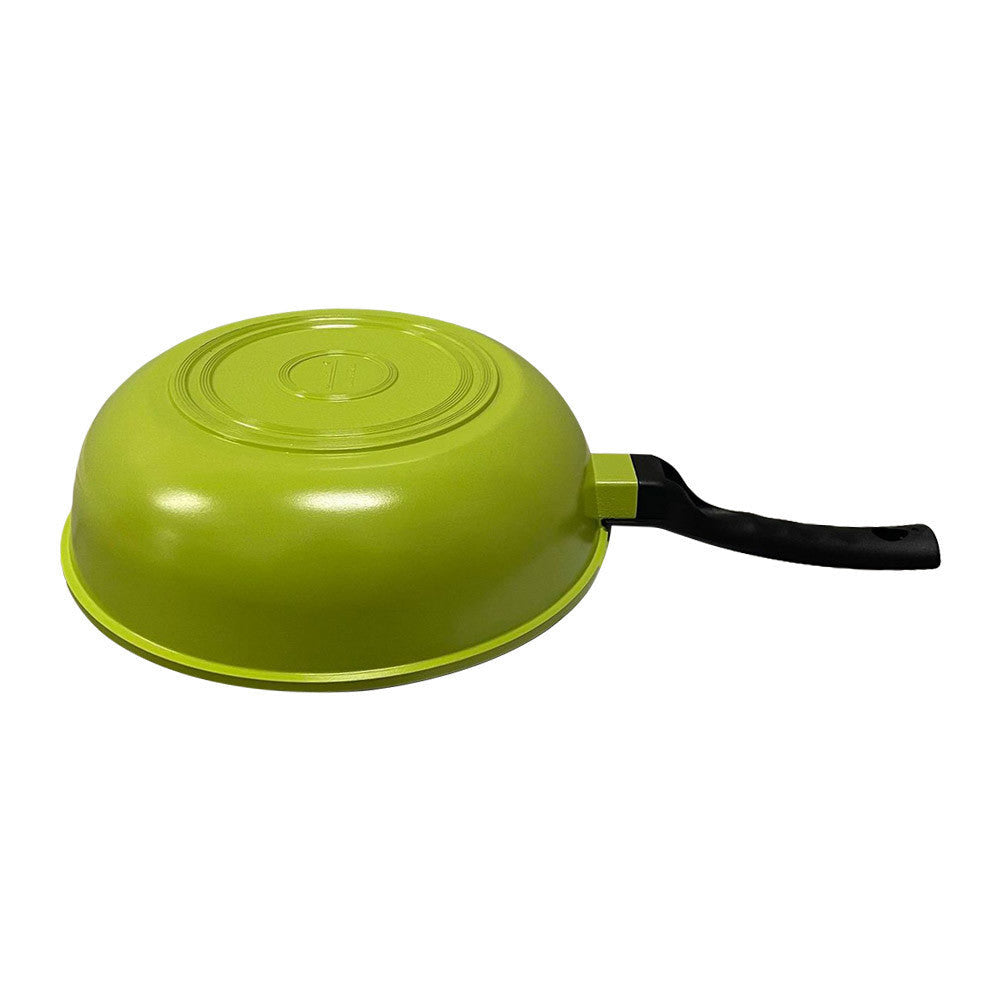 11'' (28cm) 3D Diamond Coating Nonstick Wok Cookware Pan Cooking