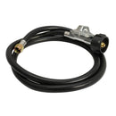 12" x 14" Single Propane Gas Stove 1Burner Tempered Glass Cooktop Auto Ignition Stainless Steel Body