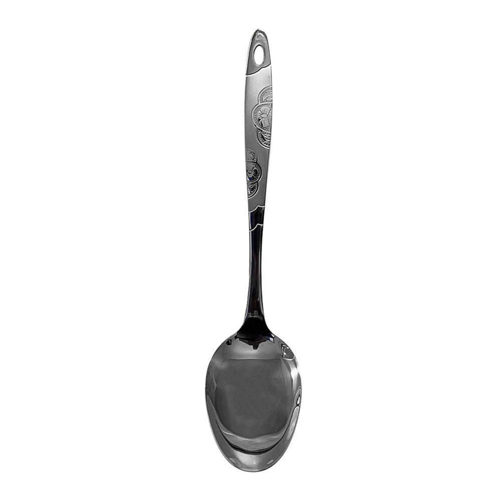 12-1/2'' Stainless Steel Basting and Buffet Serving Spoon