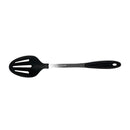 13'' Black Nylon Slotted Spoon Stainless Steel Handle Kitchen Tools Utensil