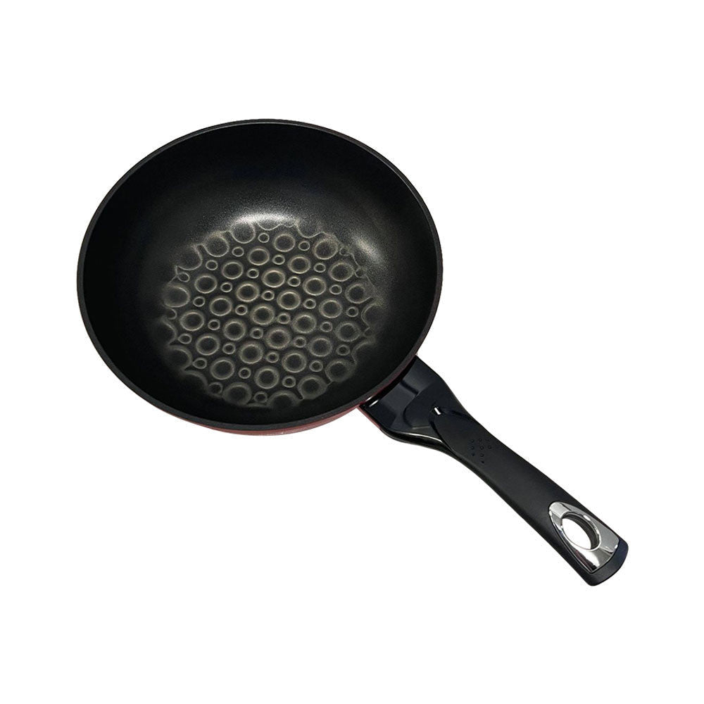 13-1/2'' (34cm) 3D Diamond Coating Nonstick Wok Cookware