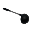 13-1/2'' Black Nylon Ladle Stainless Steel Handle Kitchen Tools Utensil
