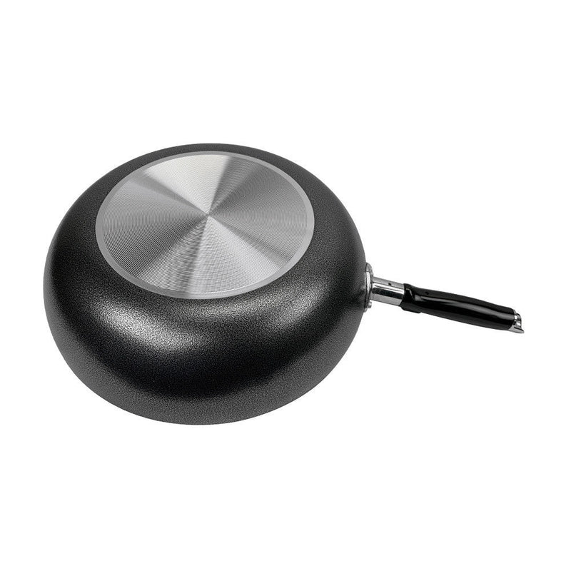 13-1/2''(34cm) Non-Stick Coating Wok Frying Pan Cooking Pot Cookware Kitchen