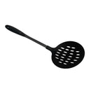 14'' Black Nylon Slotted Skimmer Stainless Steel Handle Kitchen Tools Utensil