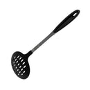 14'' Black Nylon Slotted Skimmer Stainless Steel Handle Kitchen Tools Utensil