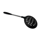 14'' Black Nylon Slotted Skimmer Stainless Steel Handle Kitchen Tools Utensil