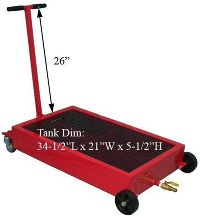 15 Gallon Low Profile Truck Oil Drain Pan