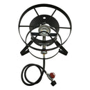 15'' High Pressure Round Propane Stove Burner CSA Regulator 50,000 BTU