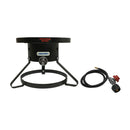 15'' High Pressure Round Propane Stove Burner CSA Regulator 50,000 BTU