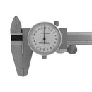 150mm Precision Stainless Steel Metric Dial Caliper 0.02mm Graduation Shockproof