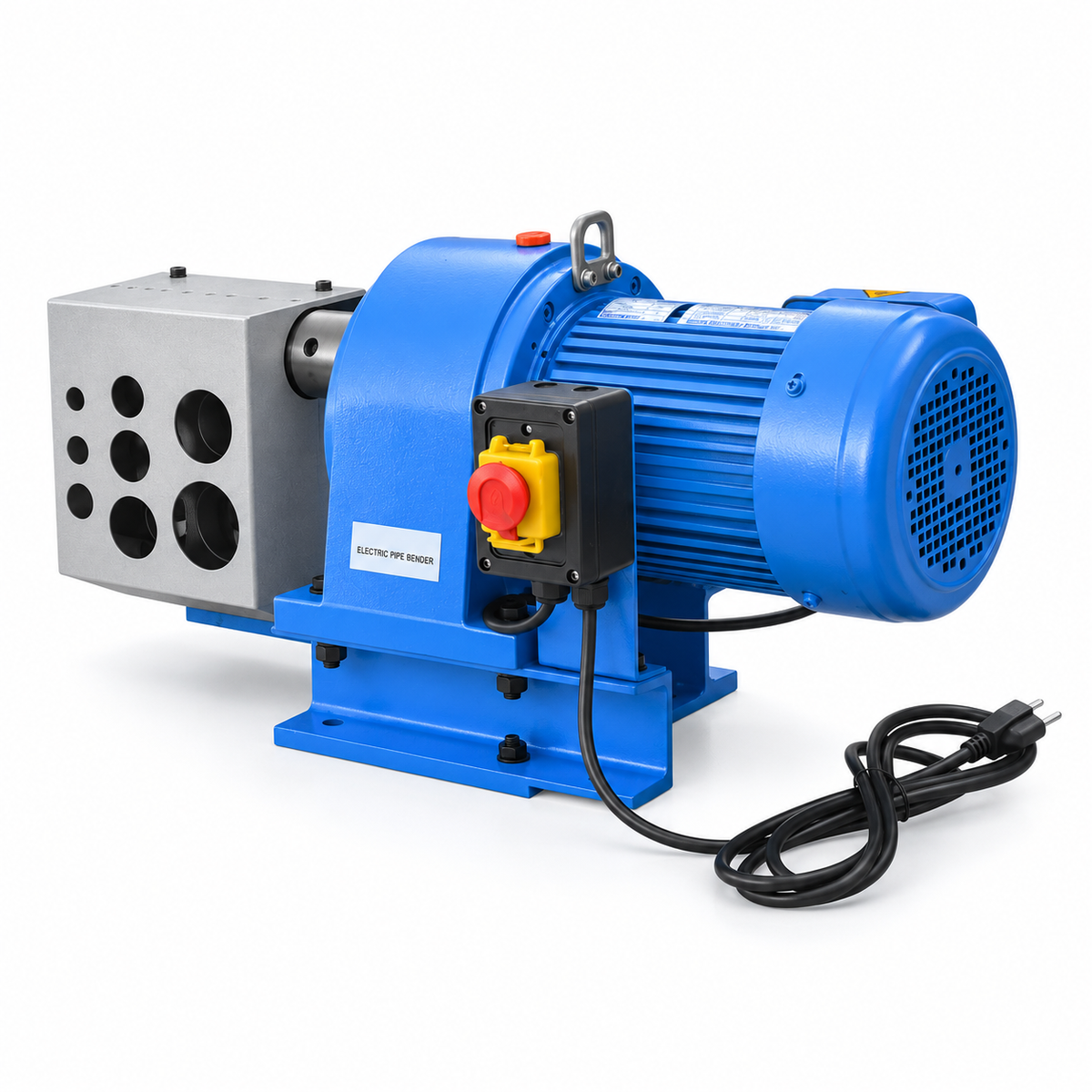 2 HP Electric Tube And Pipe Notcher, 1500W, 1740 RPM, 1/4" To 2" Sizes For Metalworking And Fabrication