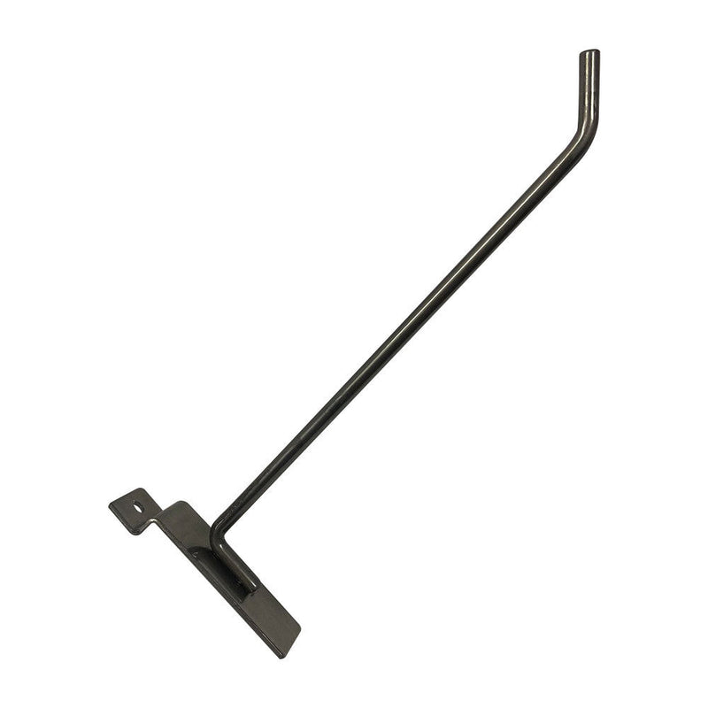 2 Pc 8'' Raw Steel Slatwall Hook Hooks Retail Display Wire Metal Hanger