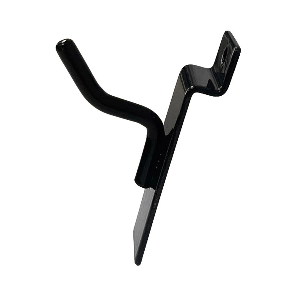 2 Pcs 1'' Black Slatwall Hook Hooks Retail Display Wire Metal Hanger