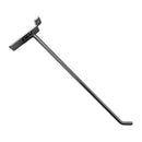 2 Pcs 10'' Chrome Slatwall Hook Hooks Retail Display Wire Metal Hanger
