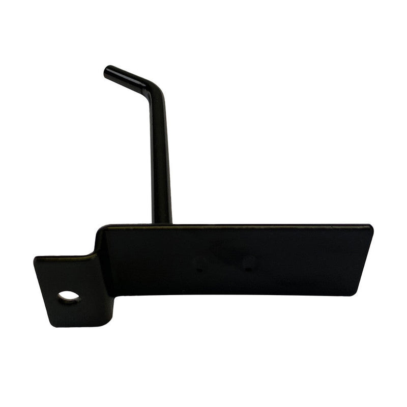 2 Pcs 4'' Black Slatwall Hook Hooks Retail Display Wire Metal Hanger
