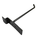 2 Pcs 6'' Raw Steel Slatwall Hook Hooks Retail Display Wire Metal Hanger