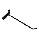 2 Pcs 8'' Black Slatwall Hook Hooks Retail Display Wire Metal Hanger