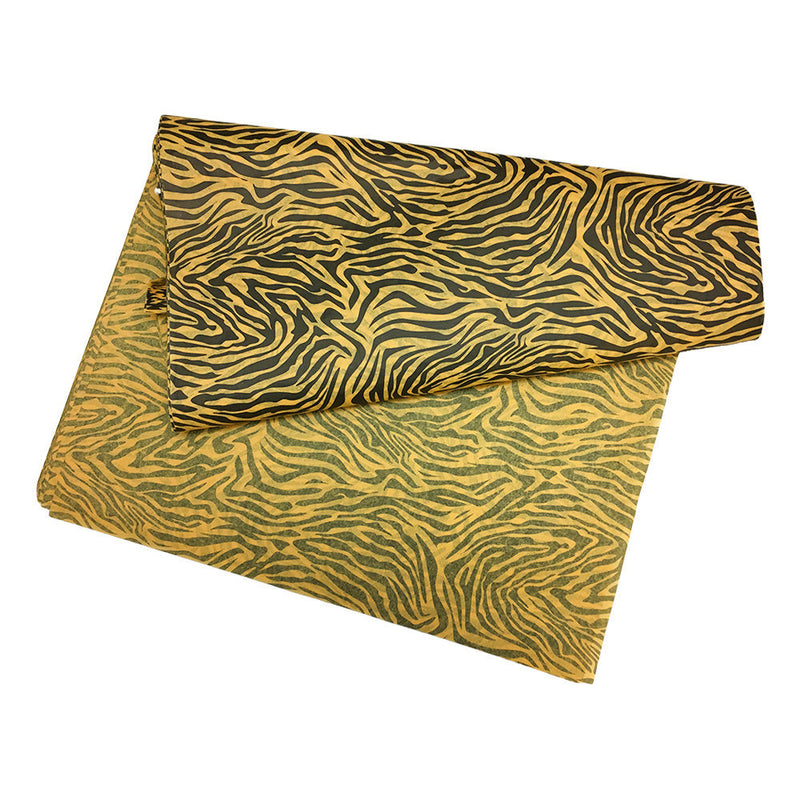 20 Pc 20'' x 30'' TIGER SKIN Animal Pattern Print Tissue Paper Gift Wrapping Tissues