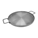 20'' Diameter Stainless Steel Flat Comal Griddle Pan Cookware