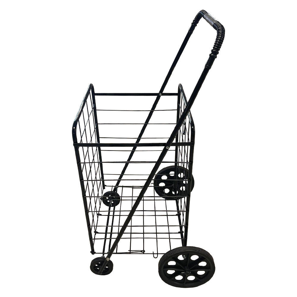 23'' x 16'' x 40-1/2'' Large Foldable Single Basket Grocery Shopping Cart Trolley