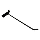 24 Pcs 10'' Black Slatwall Hook Hooks Retail Display Wire Metal Hanger