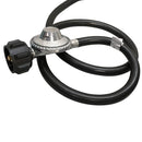 28" x 15" Propane Double Stove 2 Gas Burner Tempered Glass Cooktop Auto Ignition Stainless Steel Body