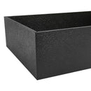 3" Deep Black Stackable Jewelry Tray Organizer Display Showcase