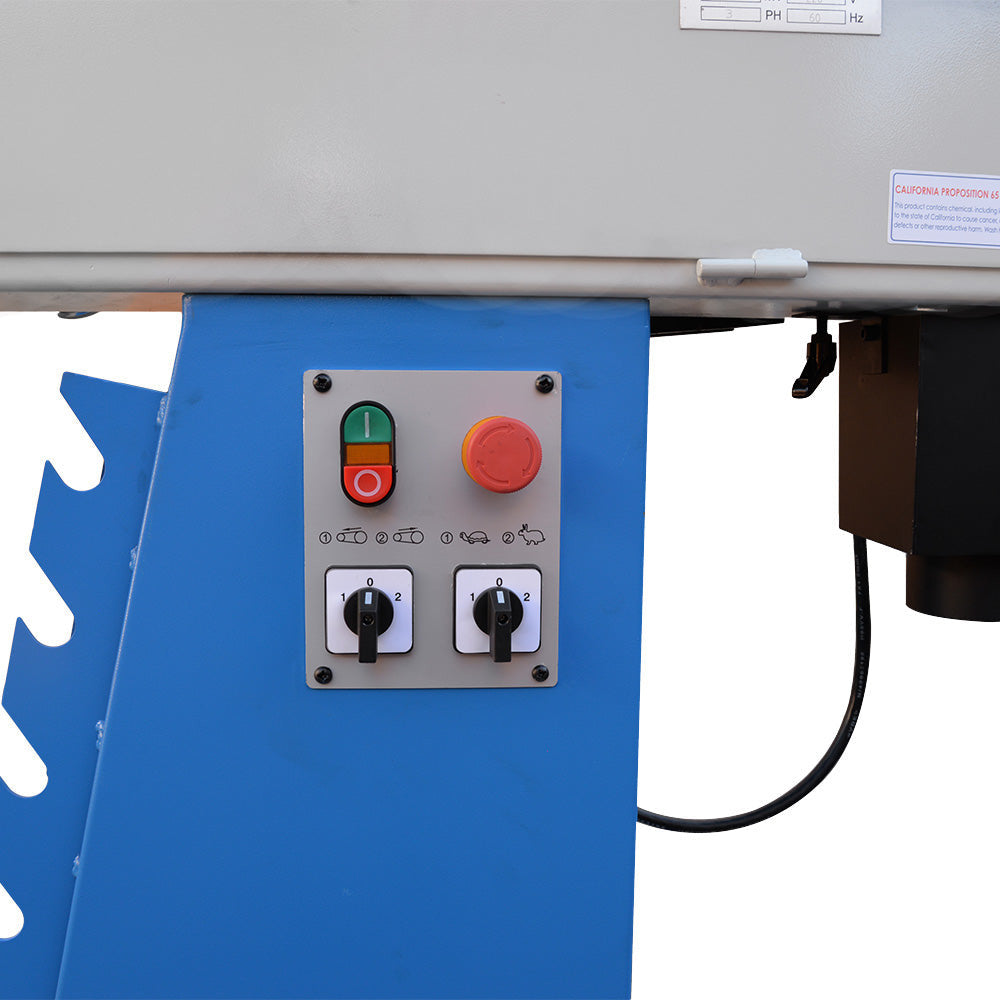 3HP Industrial 4"x78" Tube Profile End Grinder Belt Sander 100x2000 mm 3410-RPM 3-Phase 220V