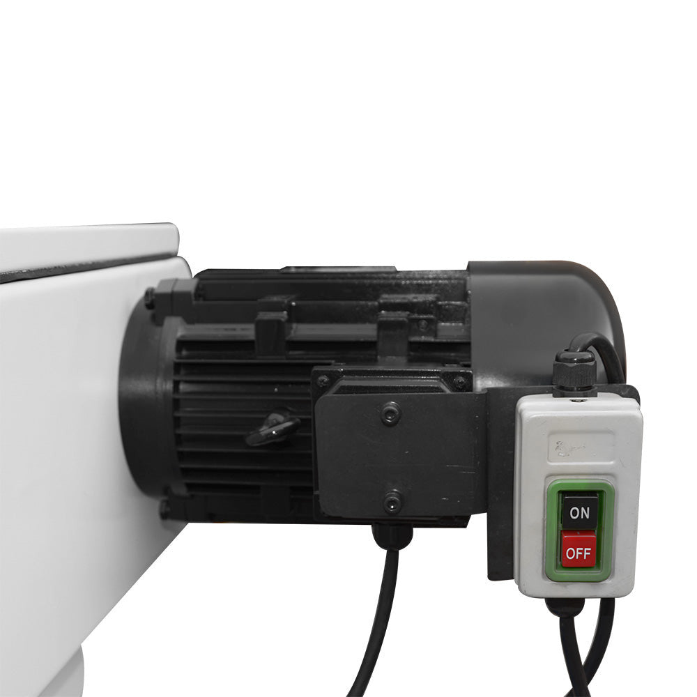 4HP Industrial 8.5" Surface Radius Belt Grinder Sander 2000x220 mm 3300-RPM 3-Phase 220V