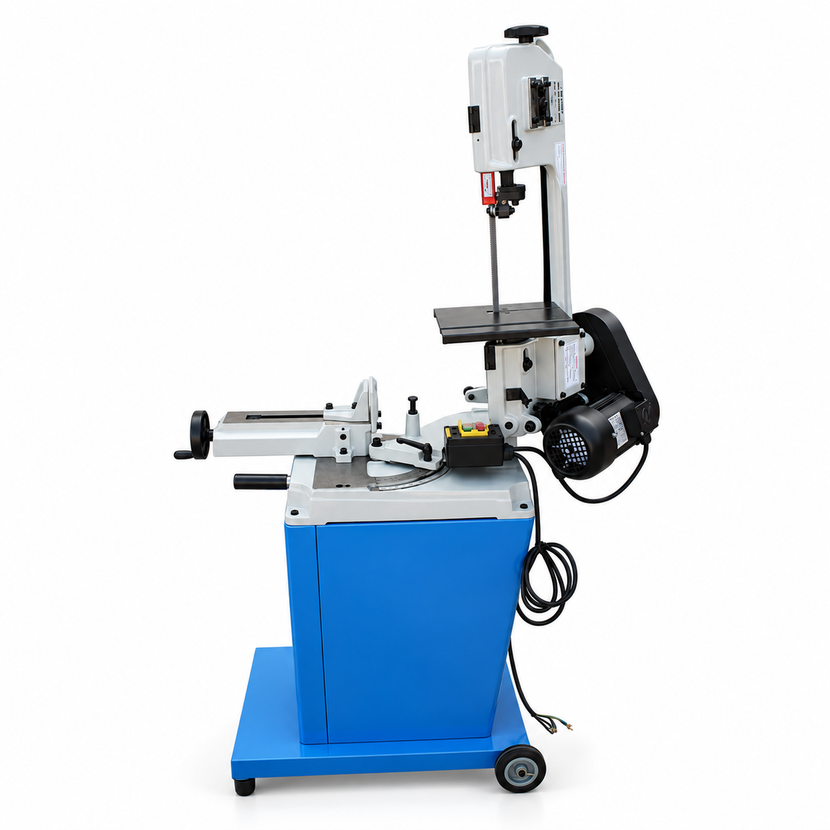 5" x 6" Metal Cutting Band Saw Vertical And Horizontal Dual Mode 3-Phase 220V 1/2 HP Industrial Bandsaw For Steel, Aluminum, And Iron