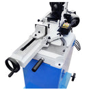Professional metal cutting saw with 220V motor and tilting worktable