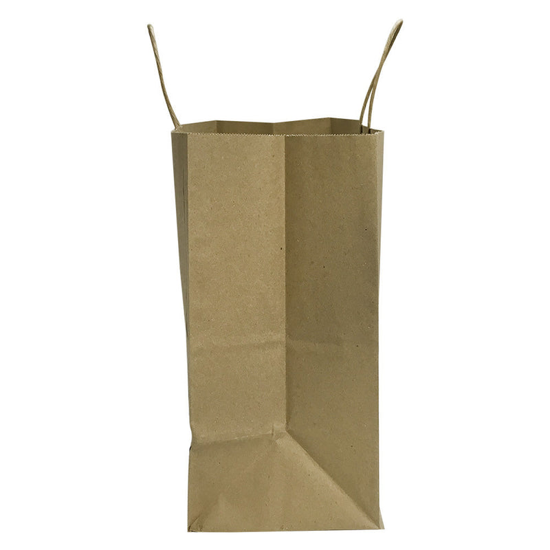 50 PC 16" Vogue Shopping Bags Brown Kraft Paper Recycled Retail Supplies