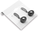 500 PC White Plastic Earring Card 2" x 2" Hang Jewelry Display Plain Cards Retail Supplies