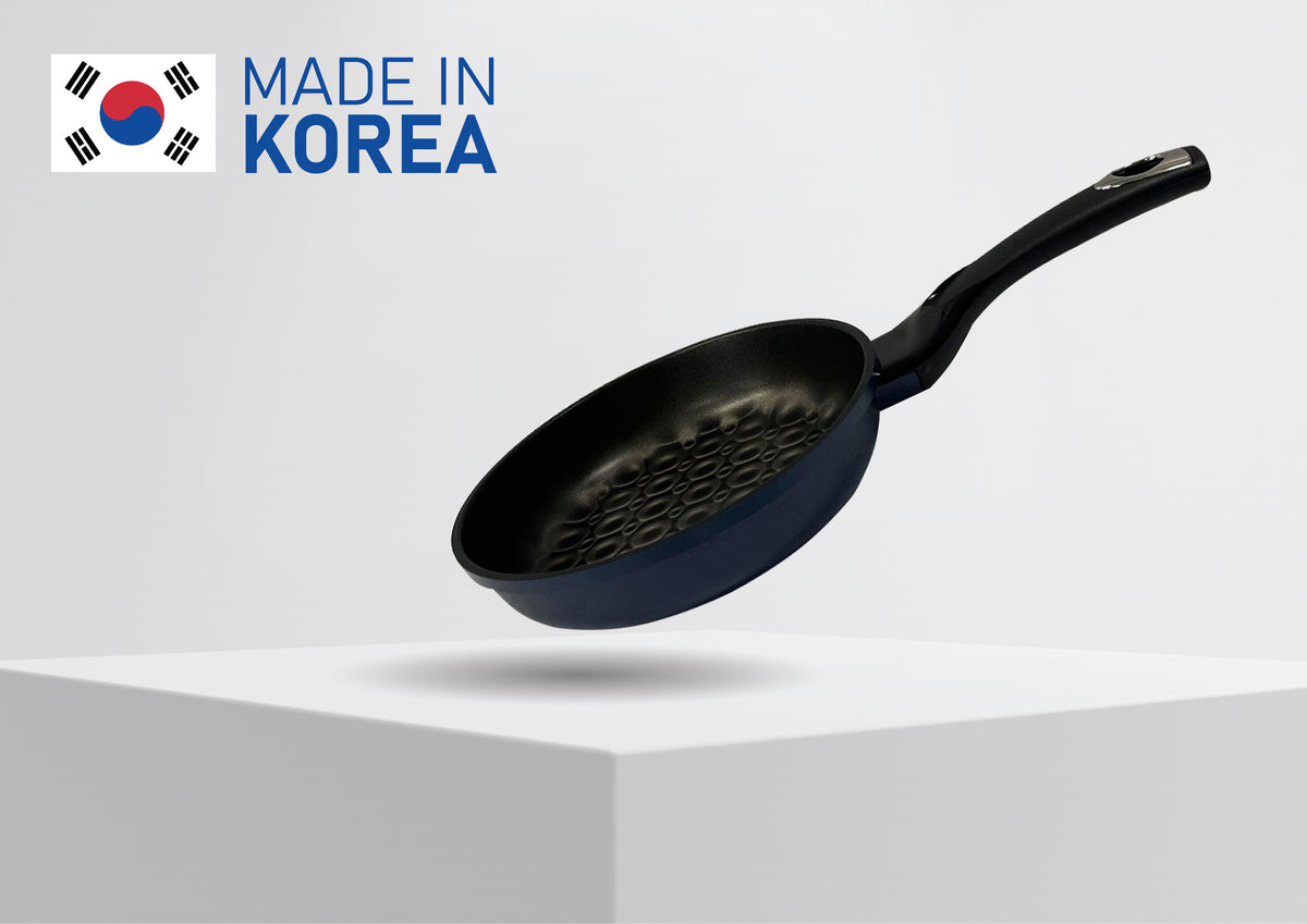 8'' 3D Diamond Coating Non-Stick Frying Pan Kitchen Cookware Cooking Pan
