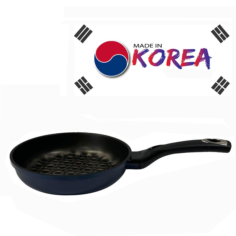 8'' 3D Diamond Coating Non-Stick Frying Pan Kitchen Cookware Cooking Pan