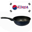 9''(22cm) 3D Diamond Coating Non-stick Saute Wok Pan MADE IN KOREA