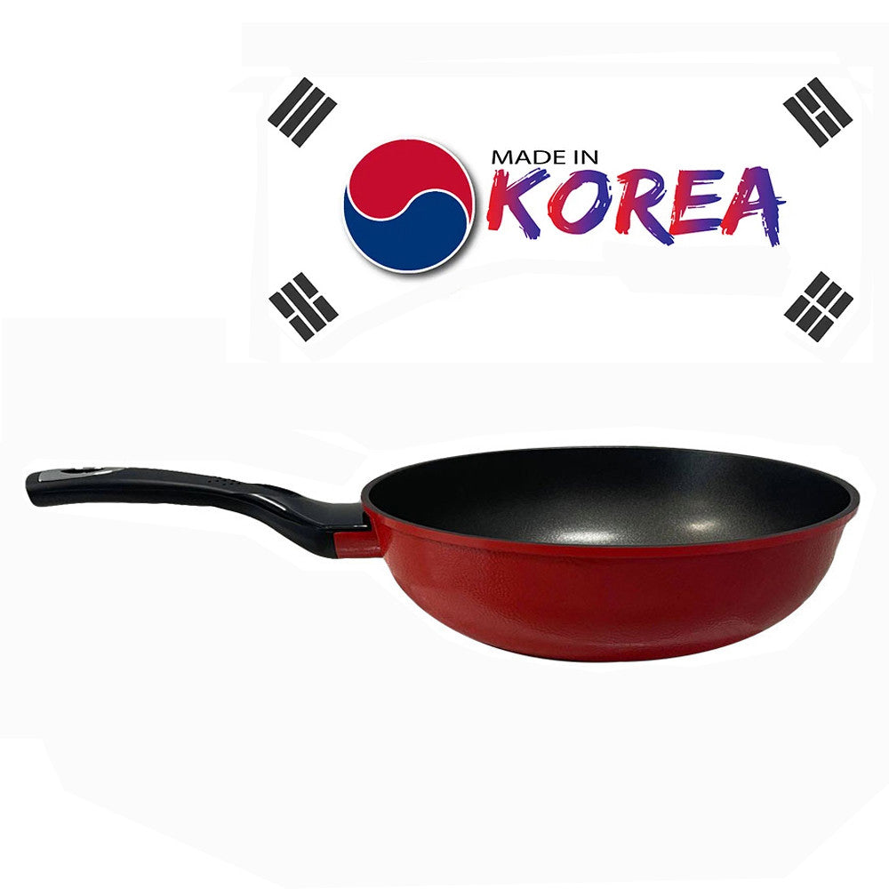 <p>9-1/2'' (24cm) 3D Diamond Coating Nonstick Wok Cookware Made in Korea</p>
