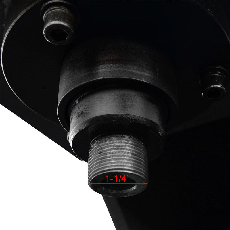 C-Frame 16 Ton Hydraulic Press 7-7/8" Stroke 2-Speed Hand Pump with Gauge