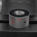 C-Frame 16 Ton Hydraulic Press 7-7/8" Stroke 2-Speed Hand Pump with Gauge