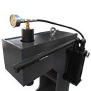 C-Frame 16 Ton Hydraulic Press 7-7/8" Stroke 2-Speed Hand Pump with Gauge