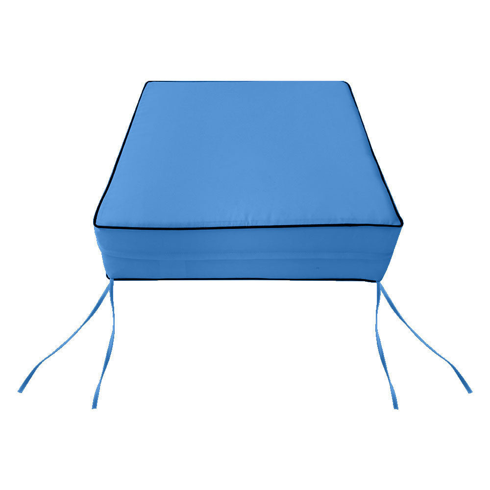 Outdoor deep seat back slip cover replacement
