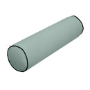 Decorative bolster pillow for porch swing