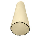 Decorative bolster pillow for porch swing