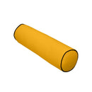 Decorative bolster pillow for porch swing