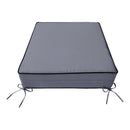 Outdoor deep seat back slip cover replacement