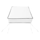 Outdoor deep seat back slip cover replacement